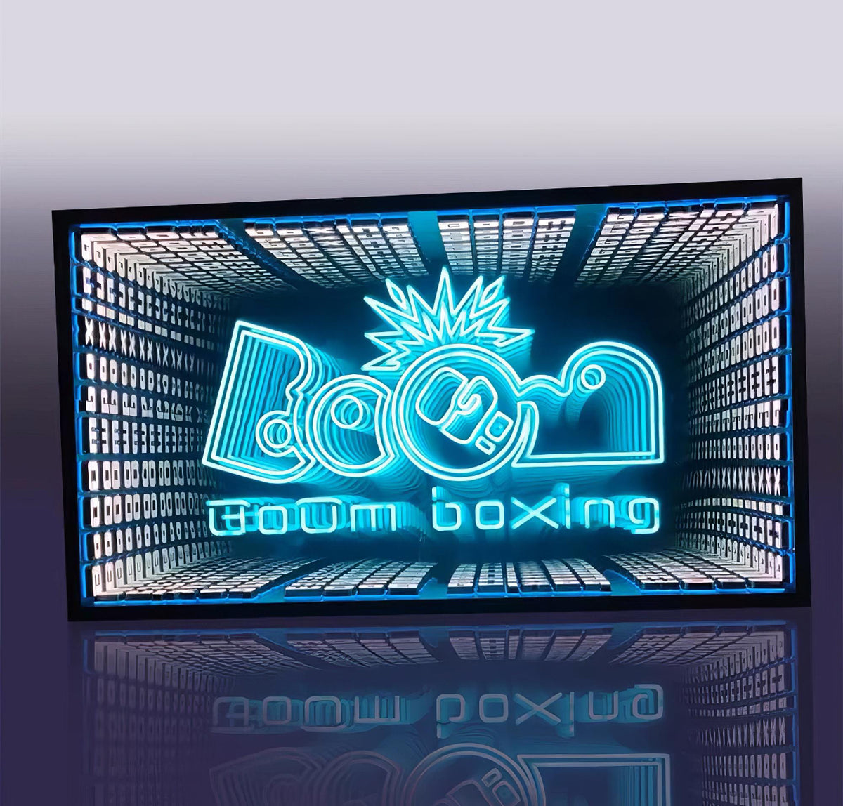 Custom Multi-Layer Infinity LED Sign Wedding Acrylic Abyss Mirror Letters Infinite LED Letter Sign Infinity Mirror Signs