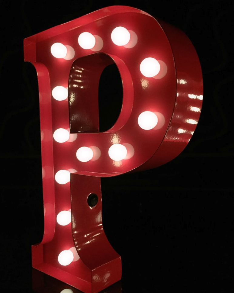 Marquee Light up Letters for Wedding Custom Giant logo Signage 4ft Led Number Large Bulb love Signs for Outdoor
